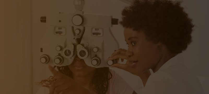 clínica de olhos com o marketing oftalmológico